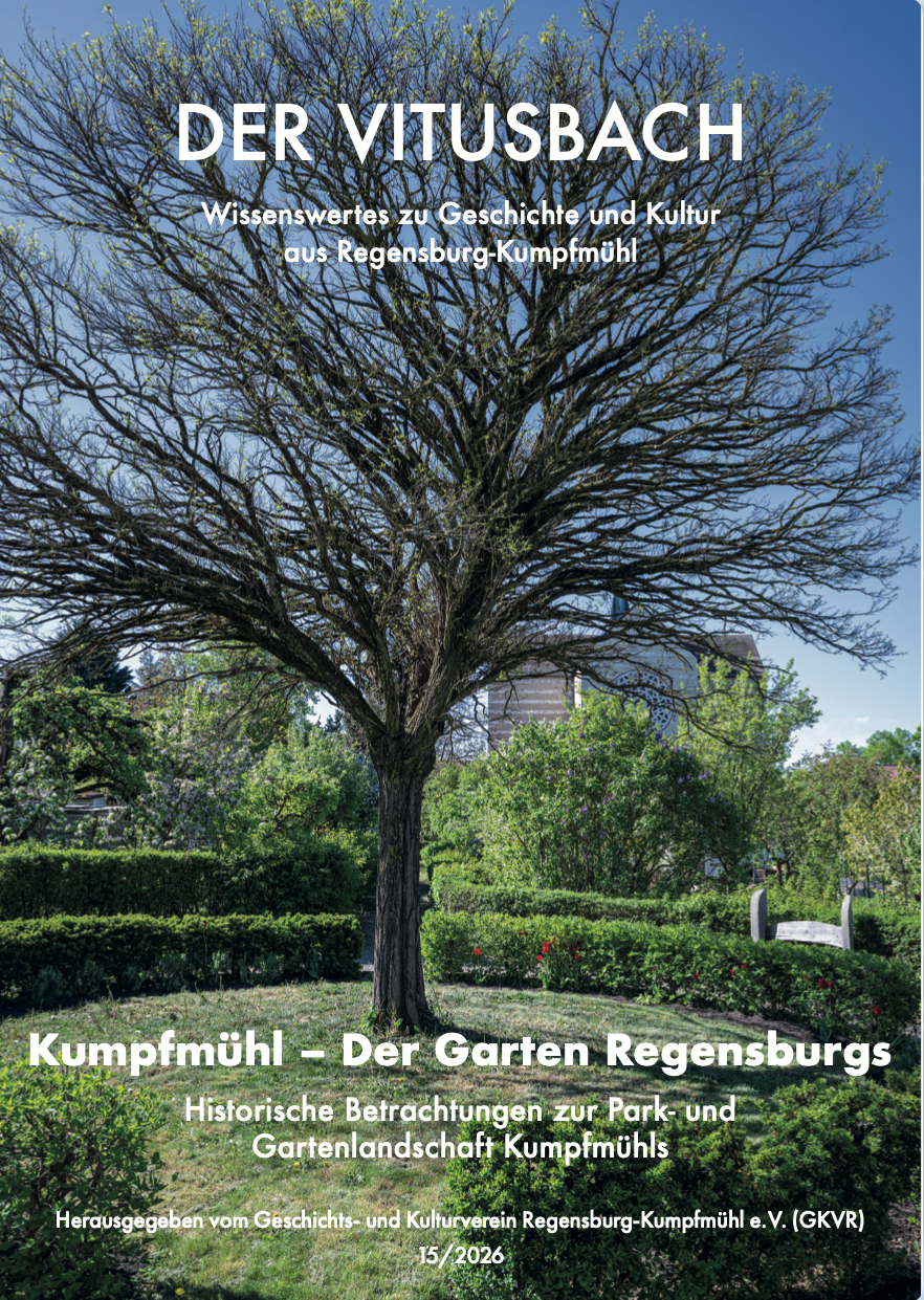 Cover des Vitusbach 15/2026: Kumpfmühl – Der Garten Regensburgs